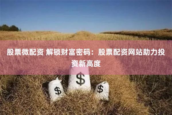 股票微配资 解锁财富密码：股票配资网站助力投资新高度